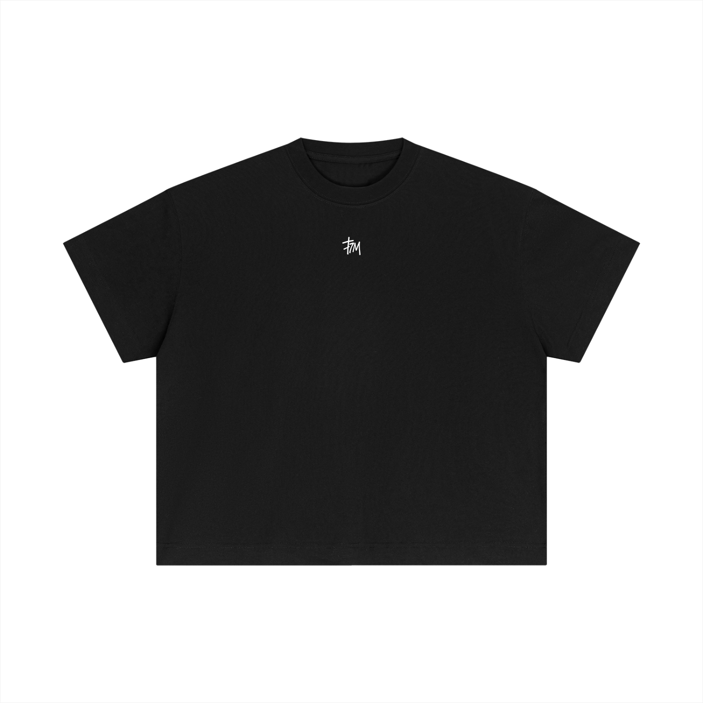 T7M "Mark the world" Essential Cotton Boxy T-Shirt